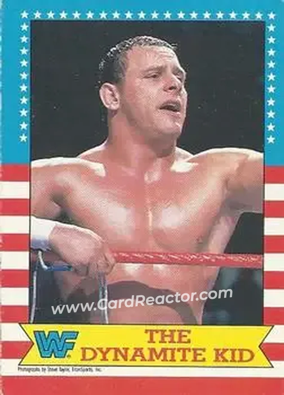 1987 O-Pee-Chee WWF #20 - Dynamite Kid