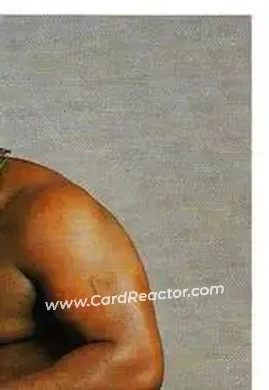 1986 Hulk Hogan's Rock 'n' Wrestling Stickers #66 - The Junkyard Dog