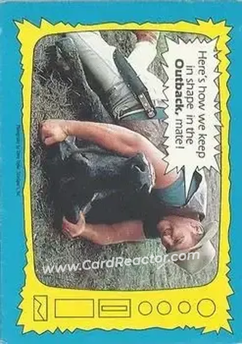 1987 O-Pee-Chee WWF #68 - Outback Jack