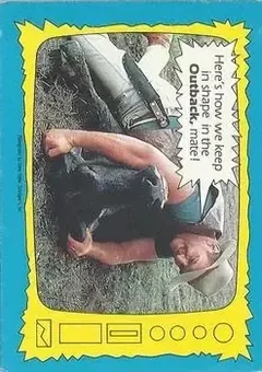 1987 O-Pee-Chee WWF #68 - Outback Jack