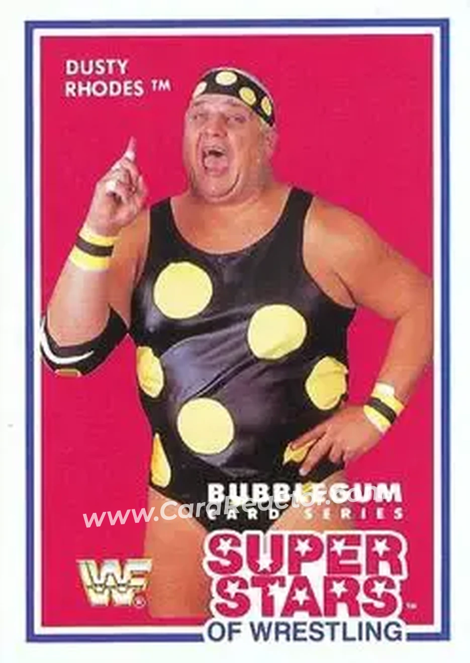 1989-90 Market-Scene WWF Superstars of Wrestling Series 3 #6 - Dusty Rhodes