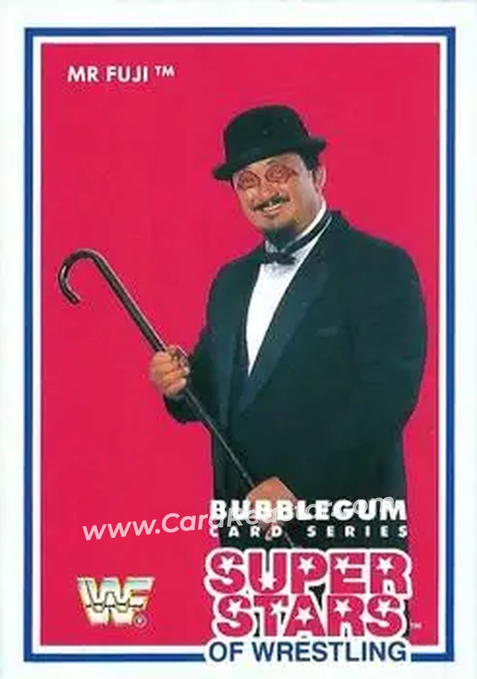 1989-90 Market-Scene WWF Superstars of Wrestling Series 3 #9 - Mr. Fuji