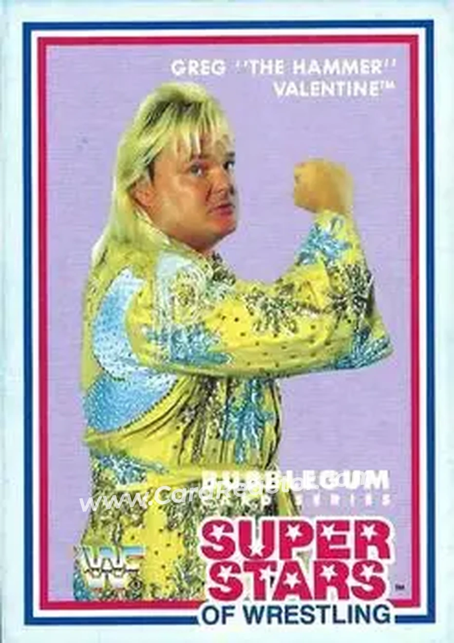 1989 Market-Scene WWF Superstars of Wrestling Series 2 #10 - Greg "The Hammer" Valentine