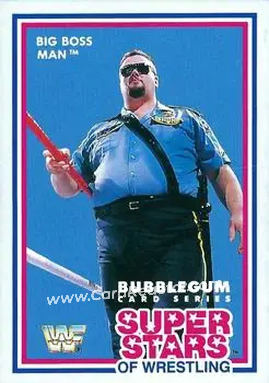 1989 Market-Scene WWF Superstars of Wrestling Series 1 #4 - Big Boss Man