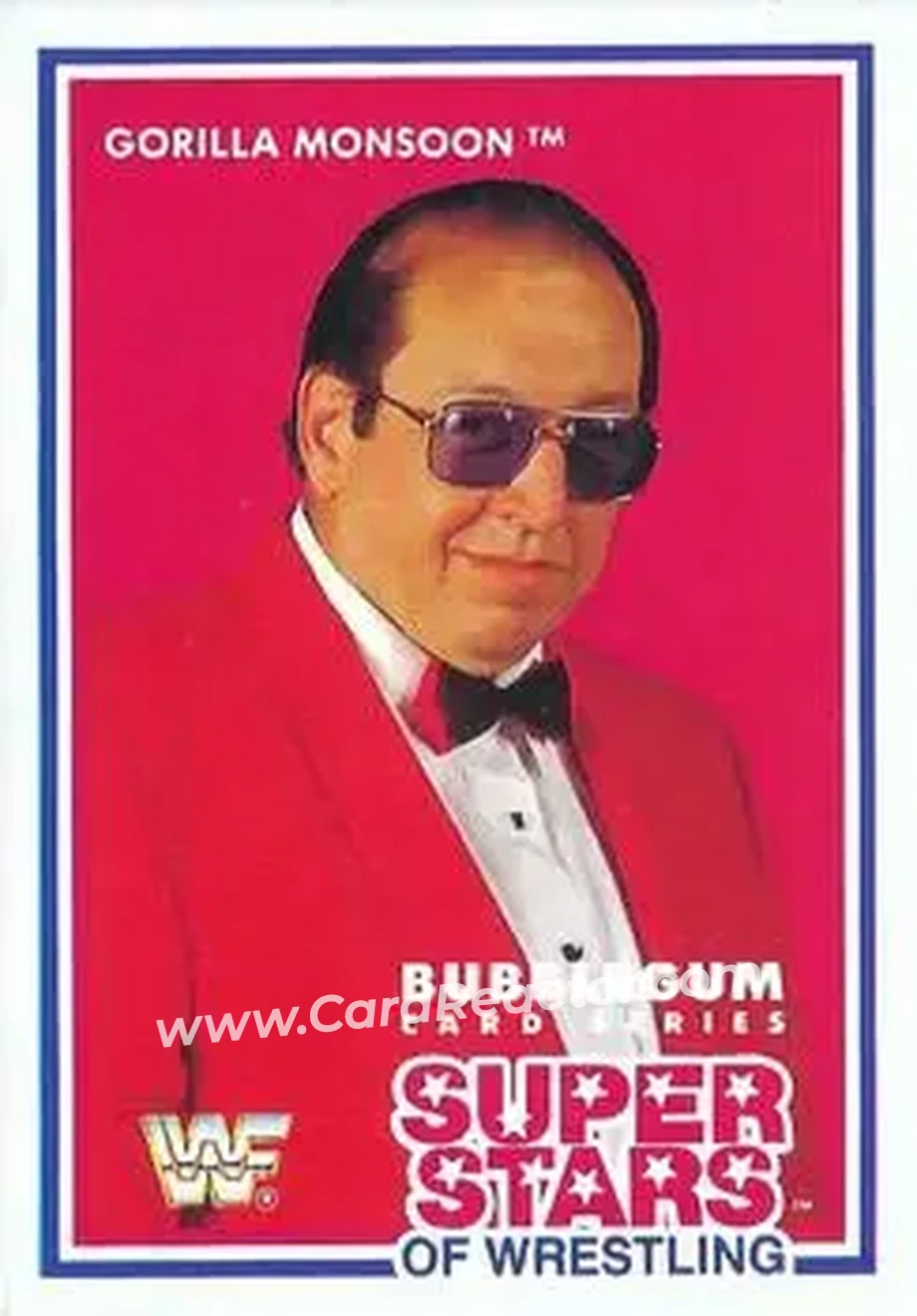 1989-90 Market-Scene WWF Superstars of Wrestling Series 3 #18 - Gorilla Monsoon