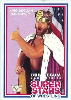 1989 Market-Scene WWF Superstars of Wrestling Series 2 #13 - Hacksaw Jim Duggan