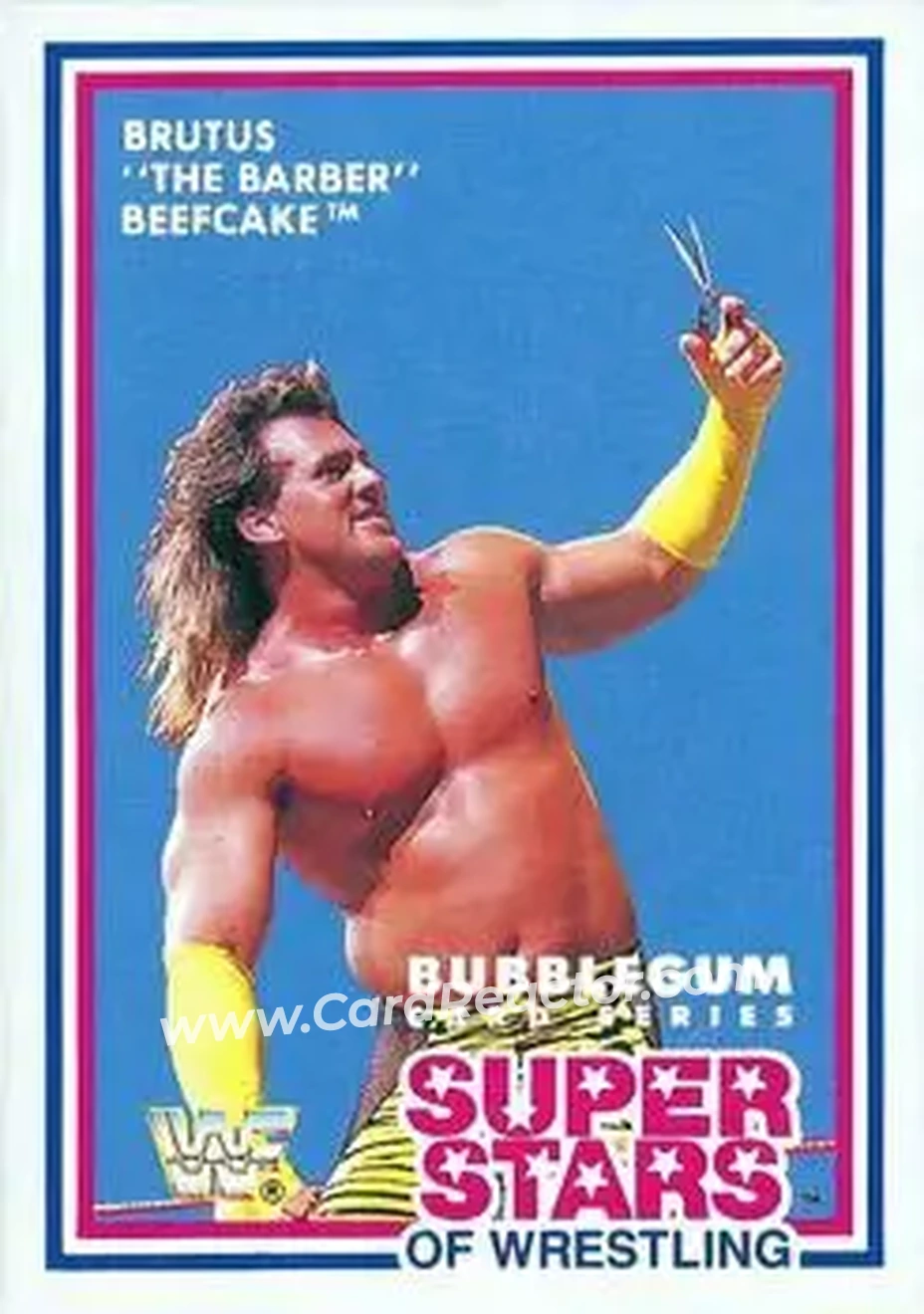 1989 Market-Scene WWF Superstars of Wrestling Series 1 #15 - Brutus "The Barber" Beefcake