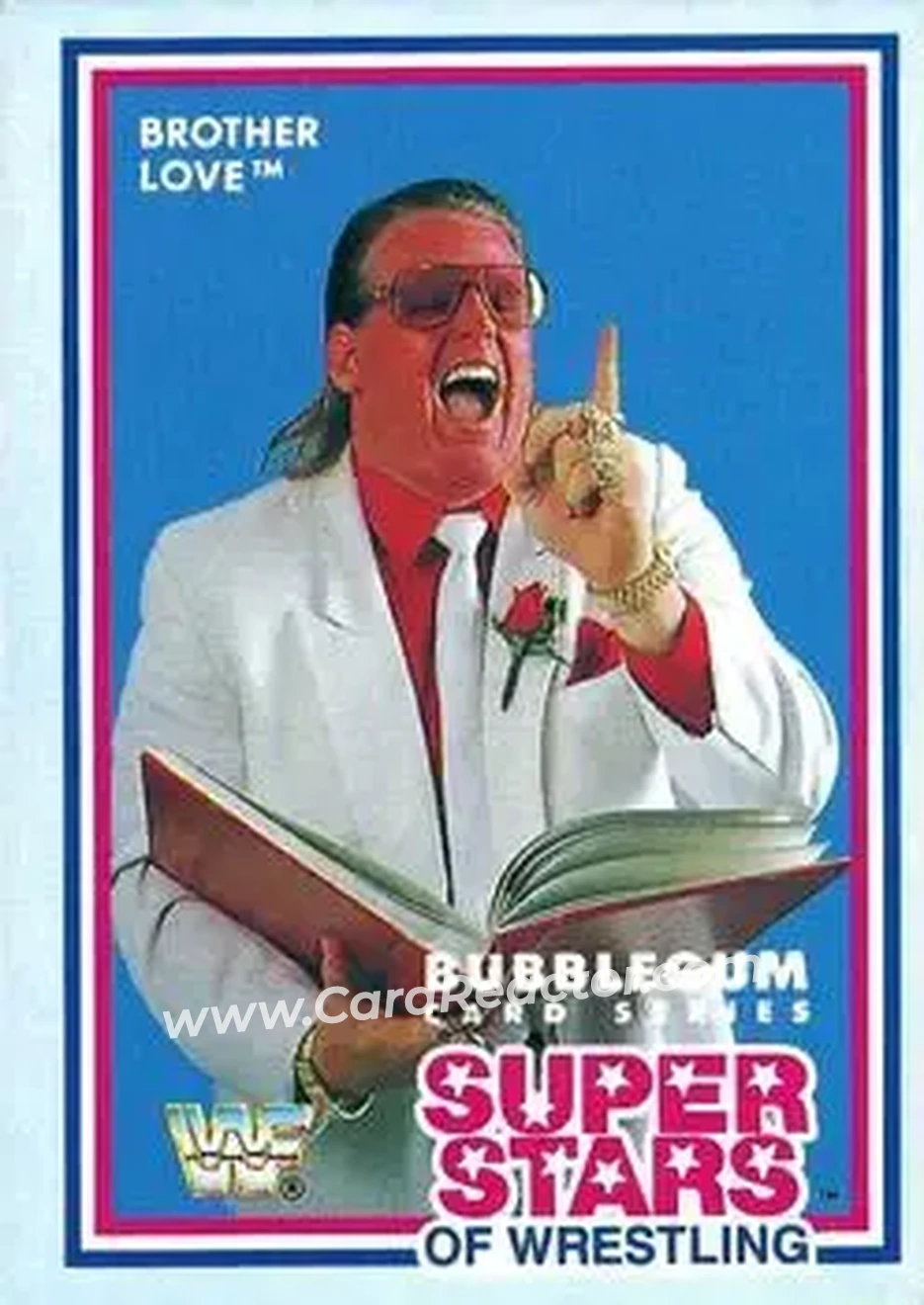 1989 Market-Scene WWF Superstars of Wrestling Series 1 #18 - Brother Love