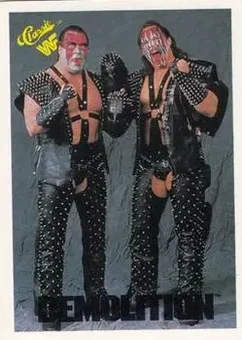 1990 Classic WWF #6 - Demolition