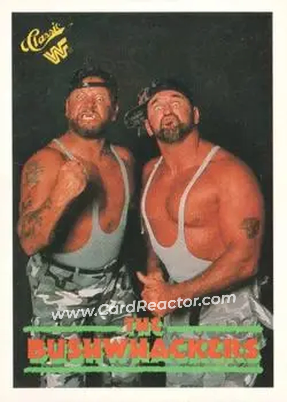 1990 Classic WWF #15 - The Bushwhackers (Butch & Luke)