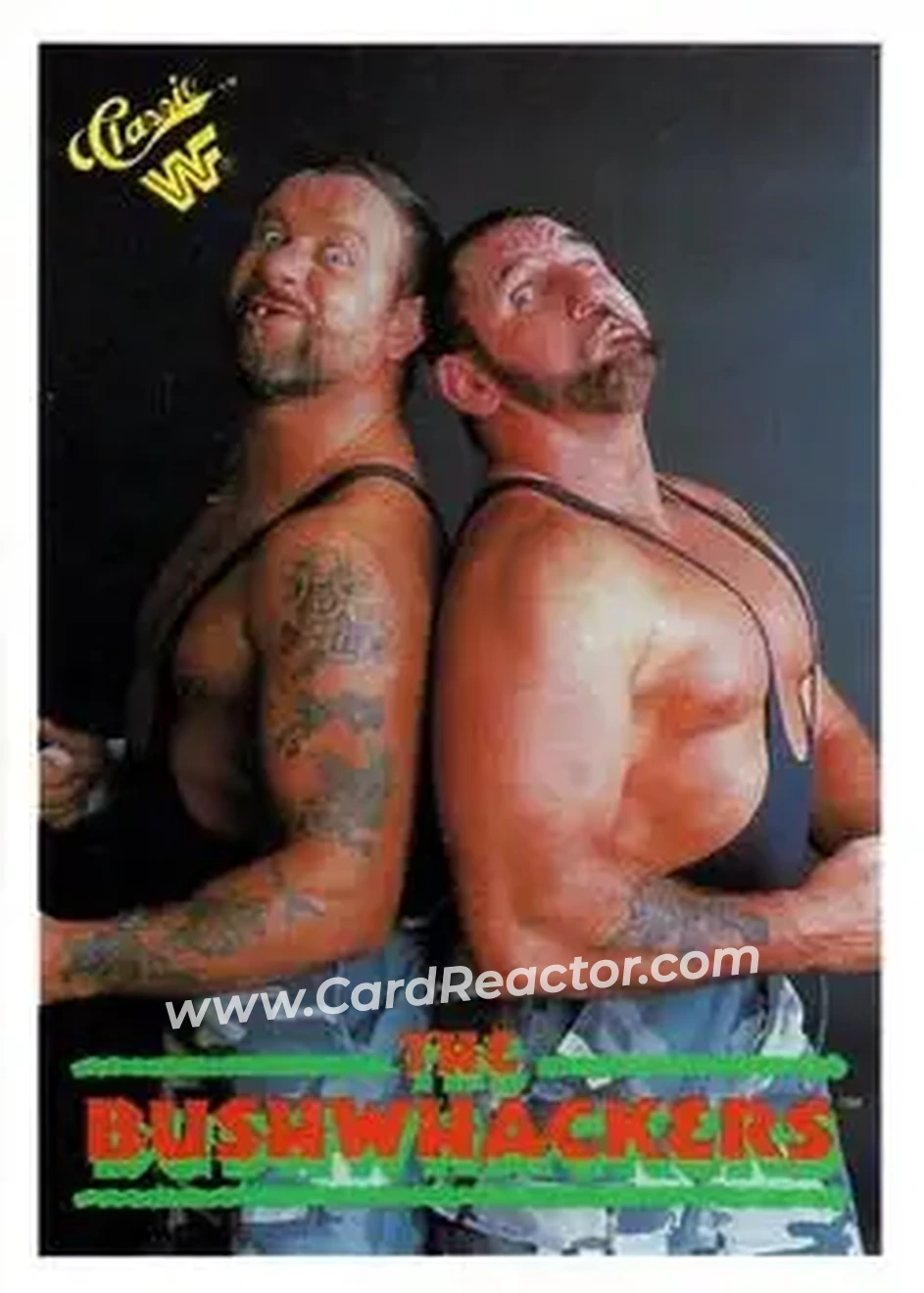 1990 Classic WWF #70 - The Bushwhackers (Butch & Luke)