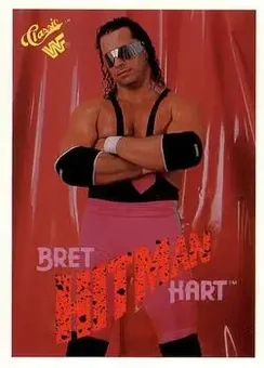 1990 Classic WWF #95 - Bret "Hit Man" Hart