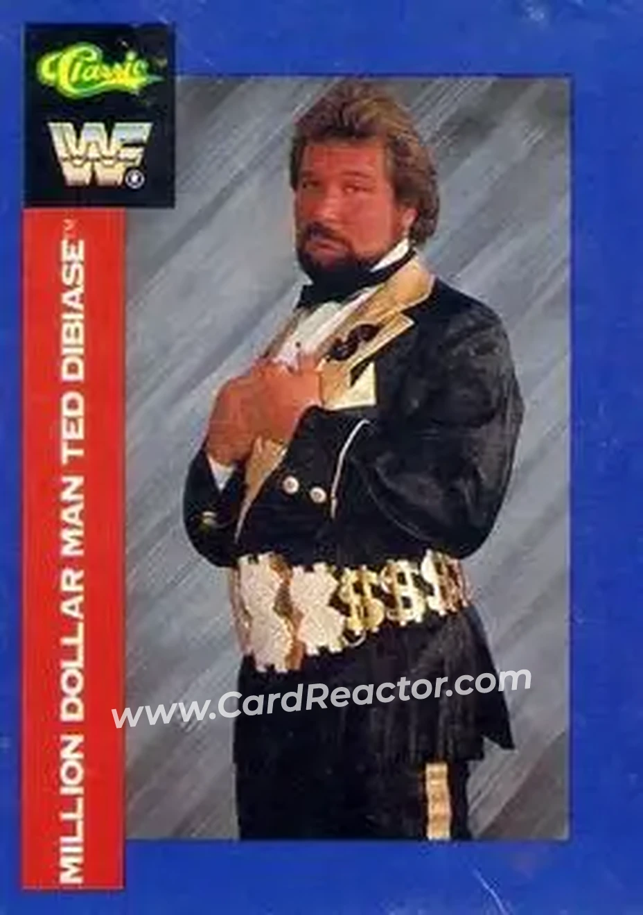 1991 Classic WWF Superstars #9 - "The Million Dollar Man" Ted DiBiase