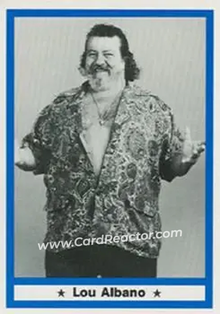 1991 Imagine Wrestling Legends #4 - Captain Lou Albano