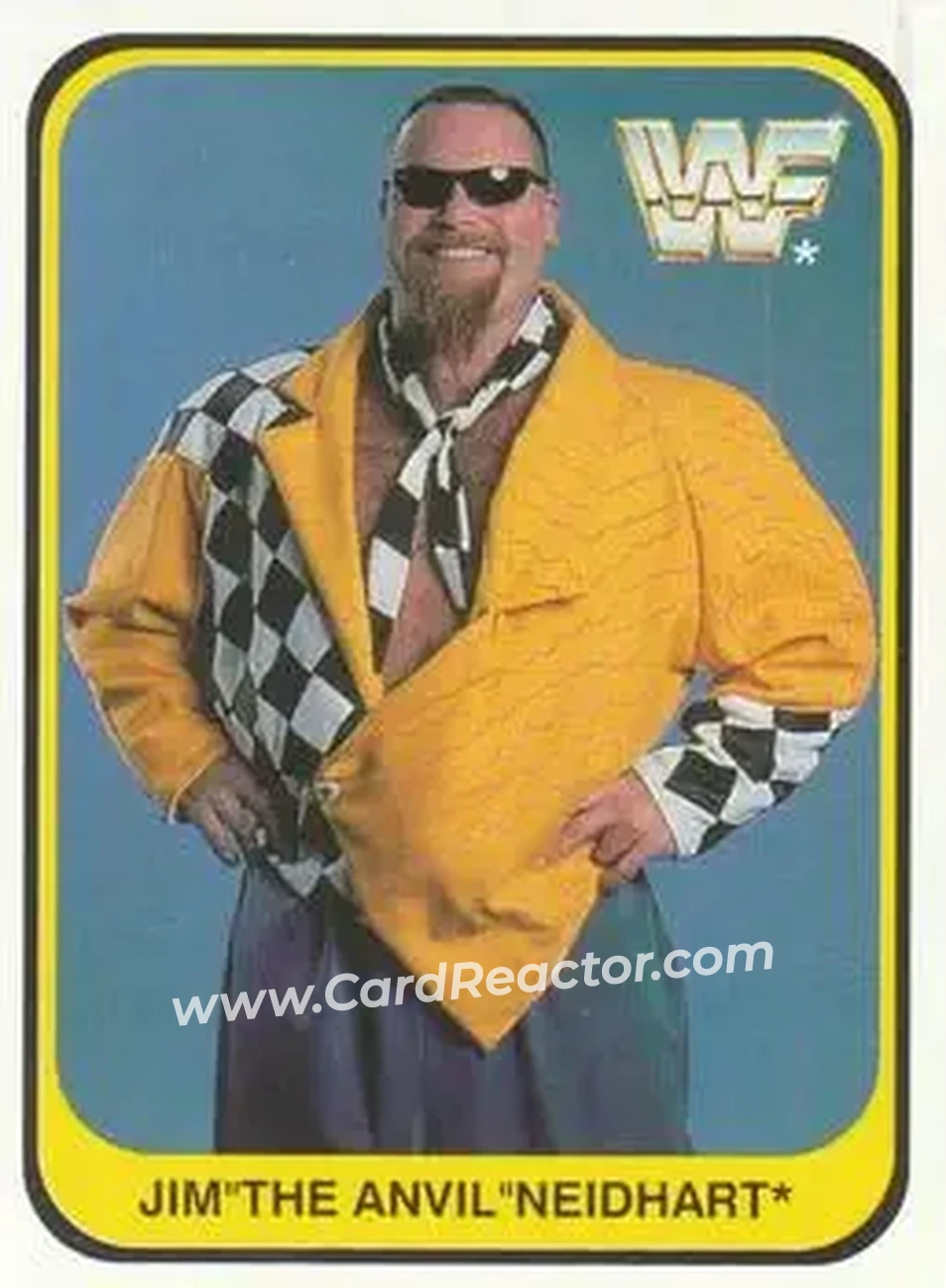 1991 Merlin WWF #22 - Jim "The Anvil" Neidhart