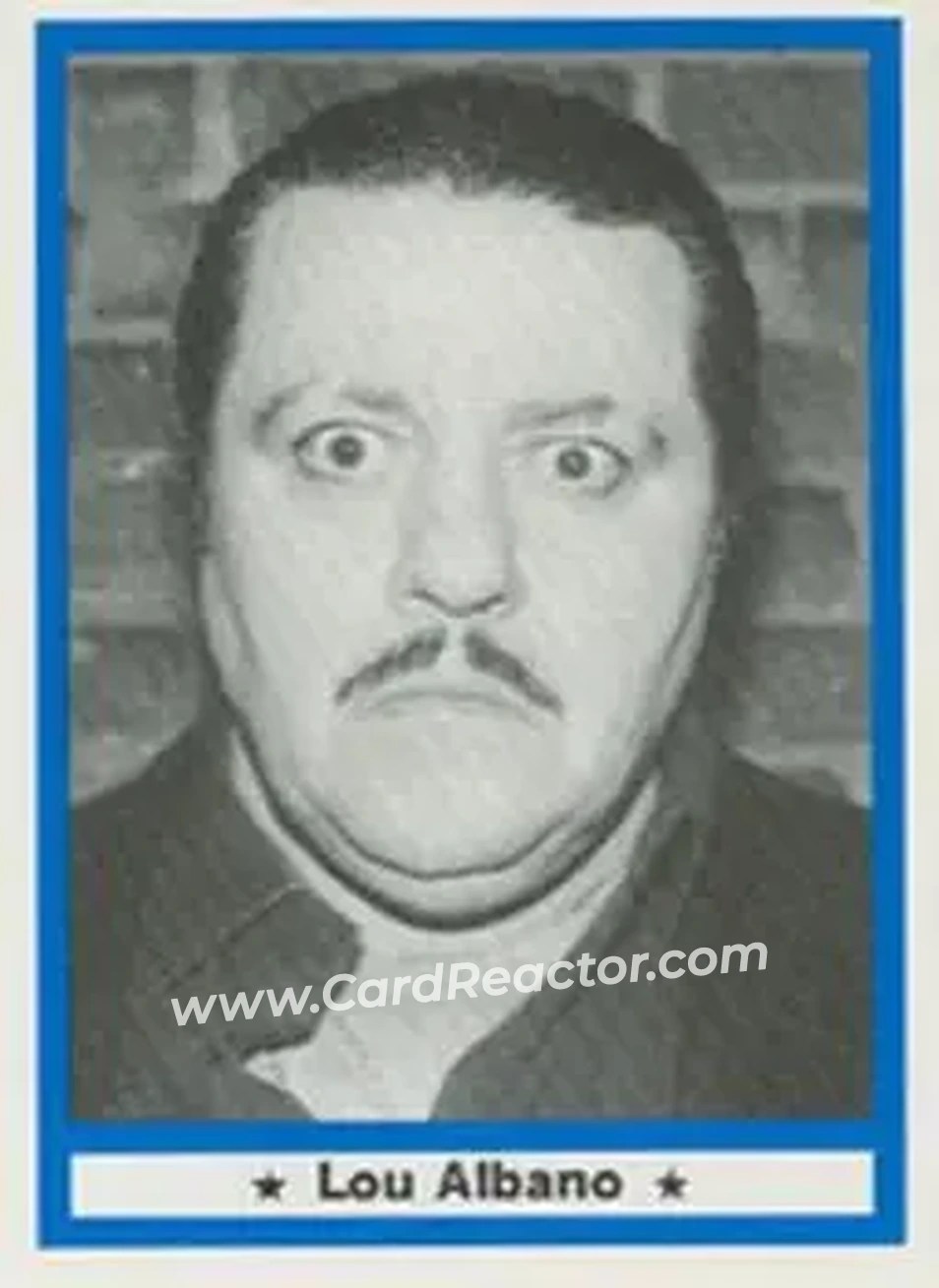 1991 Imagine Wrestling Legends #12 - Captain Lou Albano