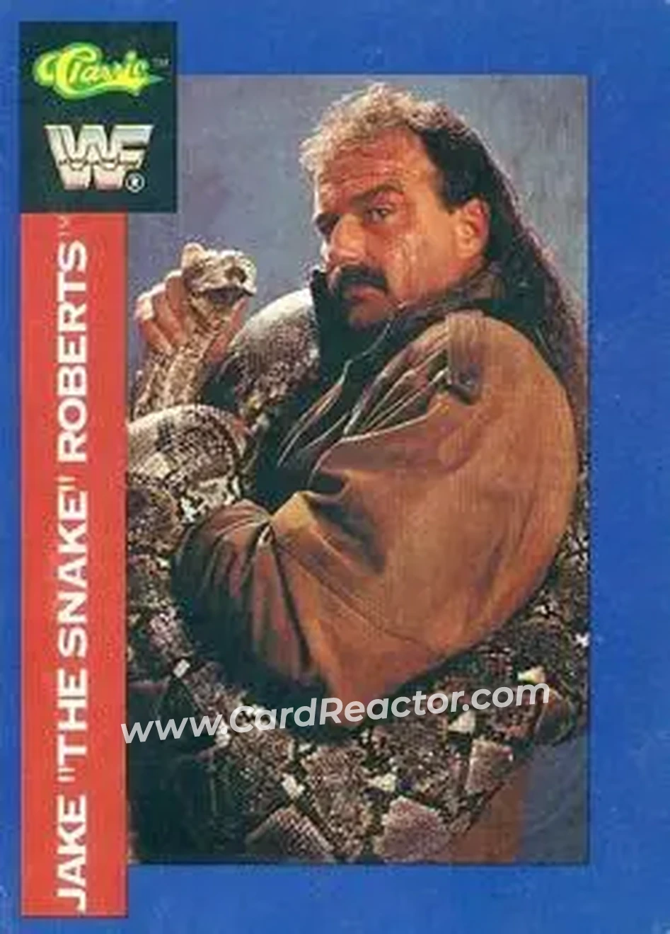1991 Classic WWF Superstars #39 - Jake "The Snake" Roberts