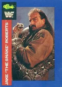 1991 Classic WWF Superstars #39 - Jake "The Snake" Roberts
