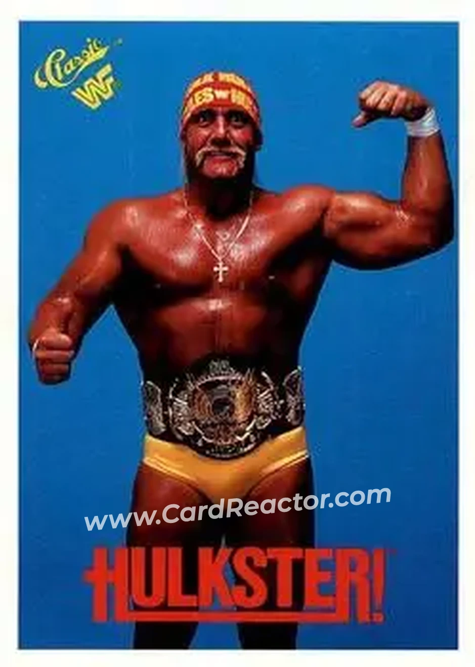 1990 Classic WWF #125 - Hulk Hogan