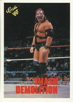1990 Classic WWF #128 - Demolition