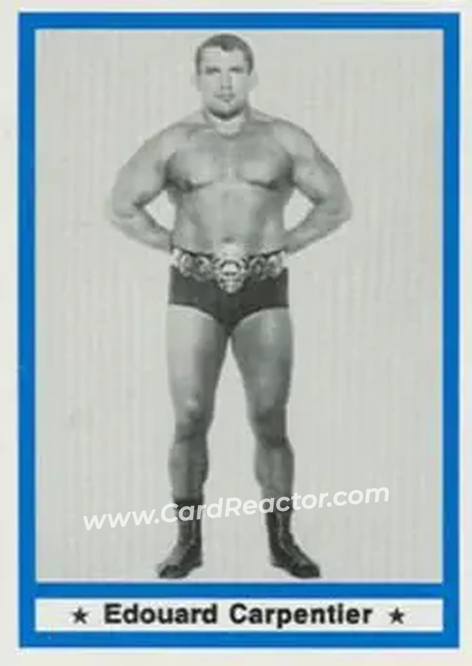 1991 Imagine Wrestling Legends #43 - Edouard Carpentier