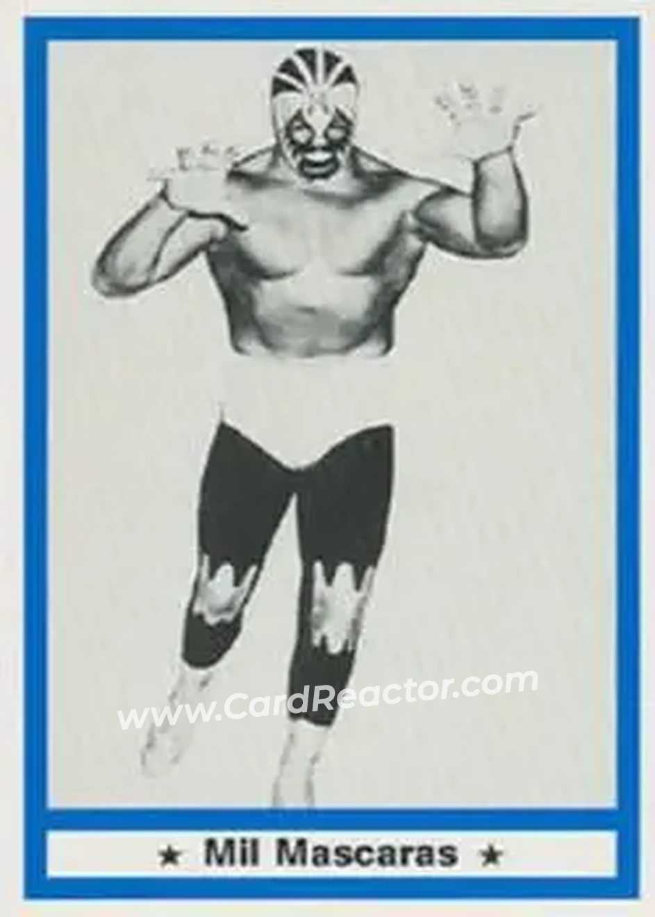 1991 Imagine Wrestling Legends #47 - Mil Mascaras
