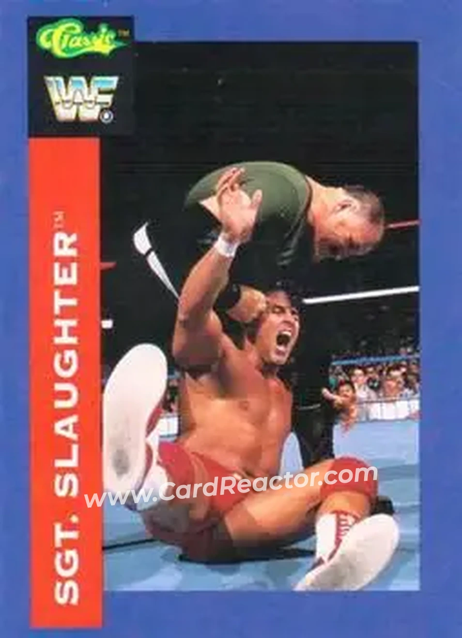1991 Classic WWF Superstars #61 - Sergeant Slaughter