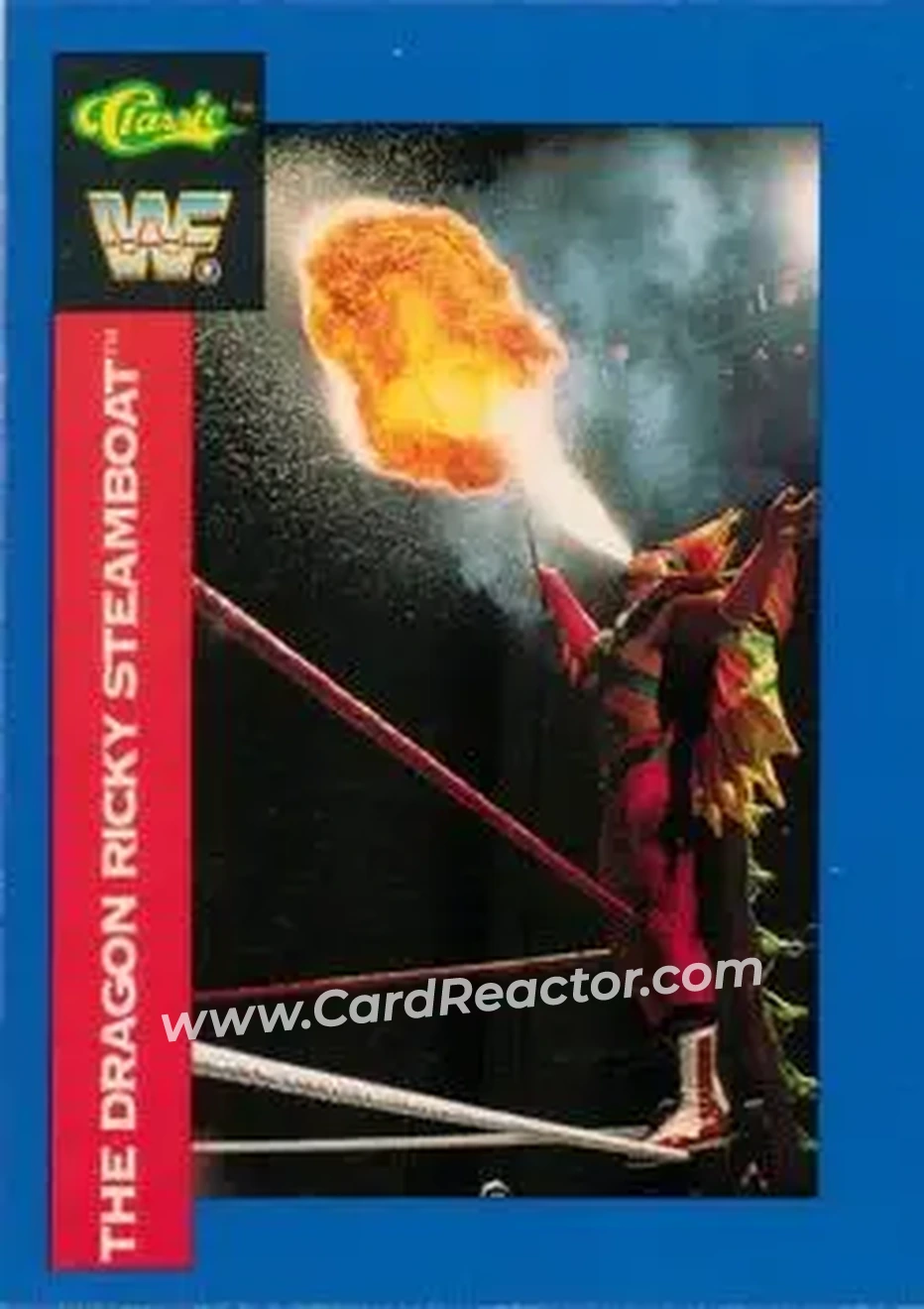 1991 Classic WWF Superstars #68 - Ricky "The Dragon" Steamboat