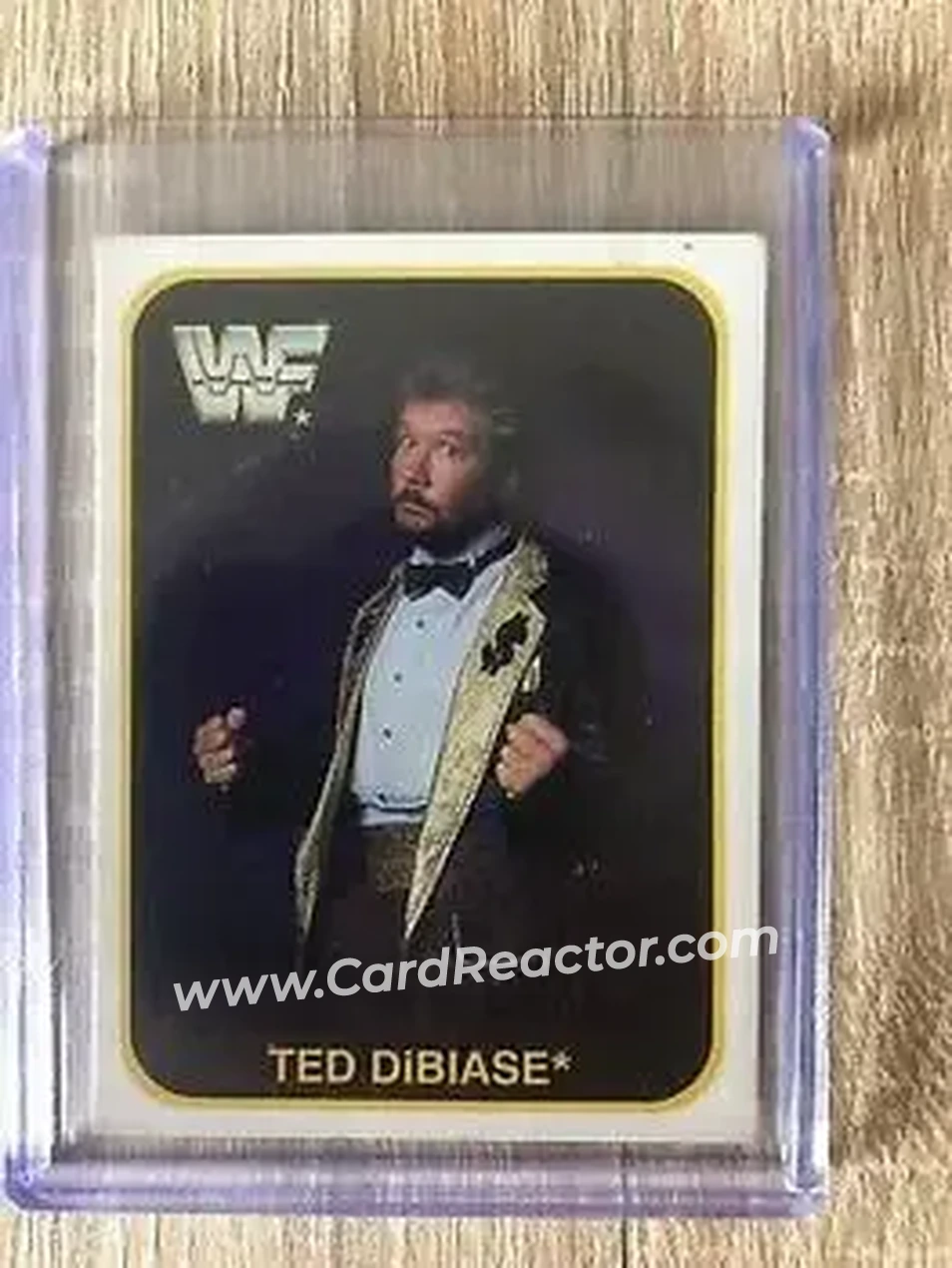 1991 Merlin WWF (Italian) #91 - "The Million Dollar Man" Ted DiBiase