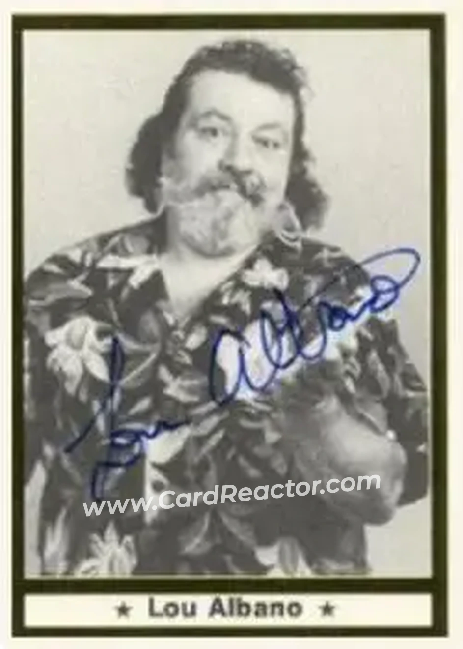 1991 Imagine Wrestling Legends #67 - Captain Lou Albano