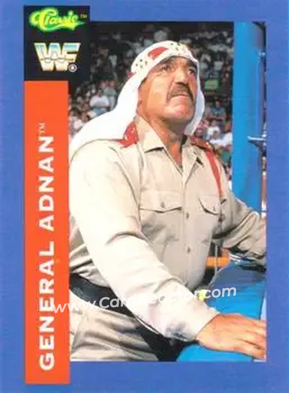 1991 Classic WWF Superstars #85 - Sheik El Kaissey
