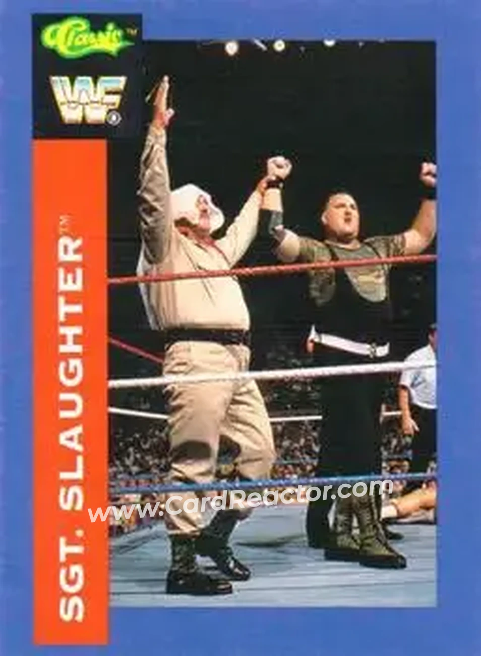 1991 Classic WWF Superstars #97 - Sergeant Slaughter