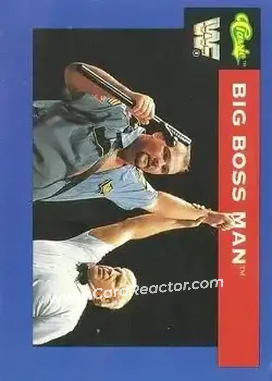 1991 Classic WWF Superstars #115 - Big Boss Man