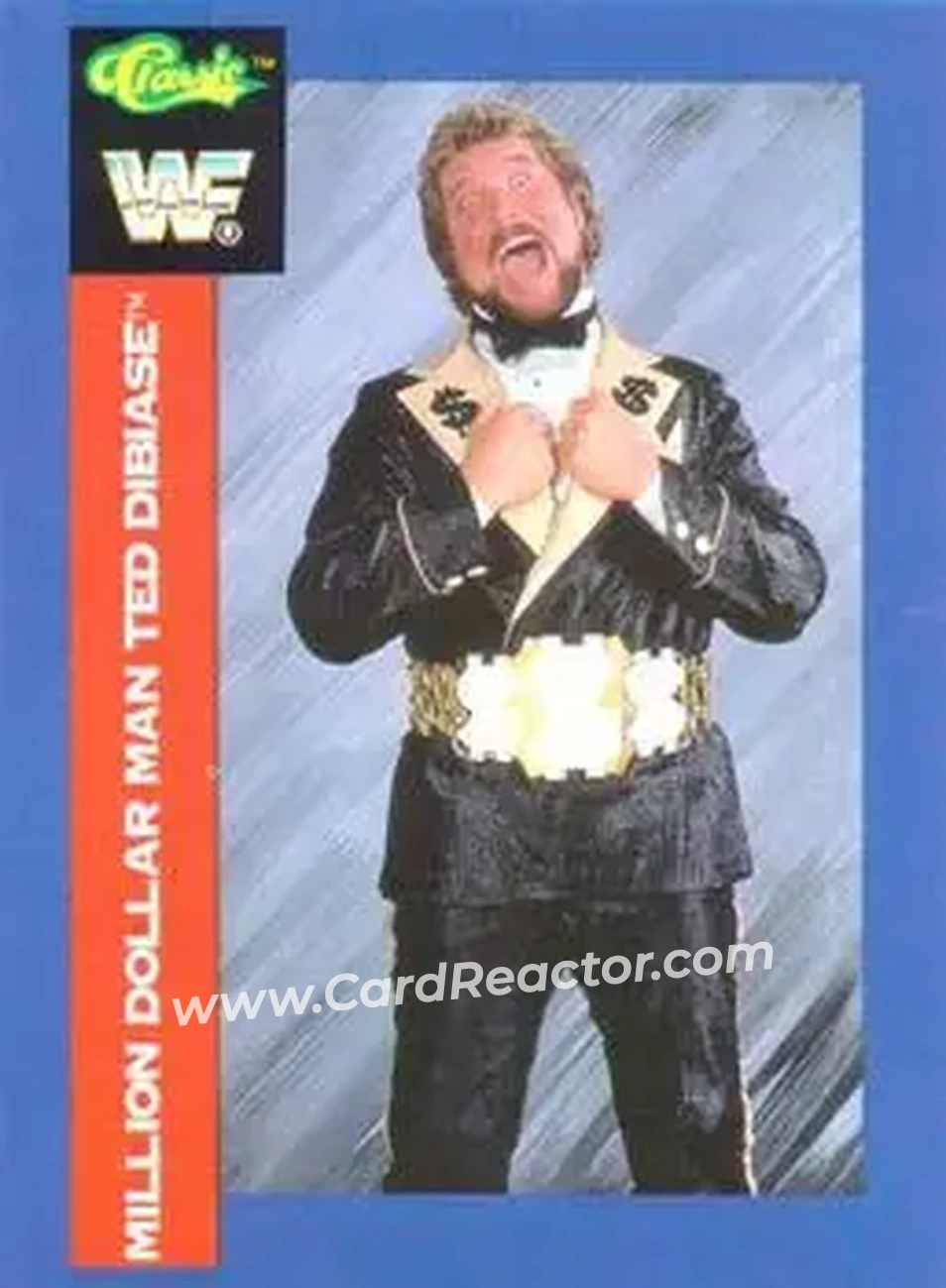 1991 Classic WWF Superstars #132 - "The Million Dollar Man" Ted DiBiase