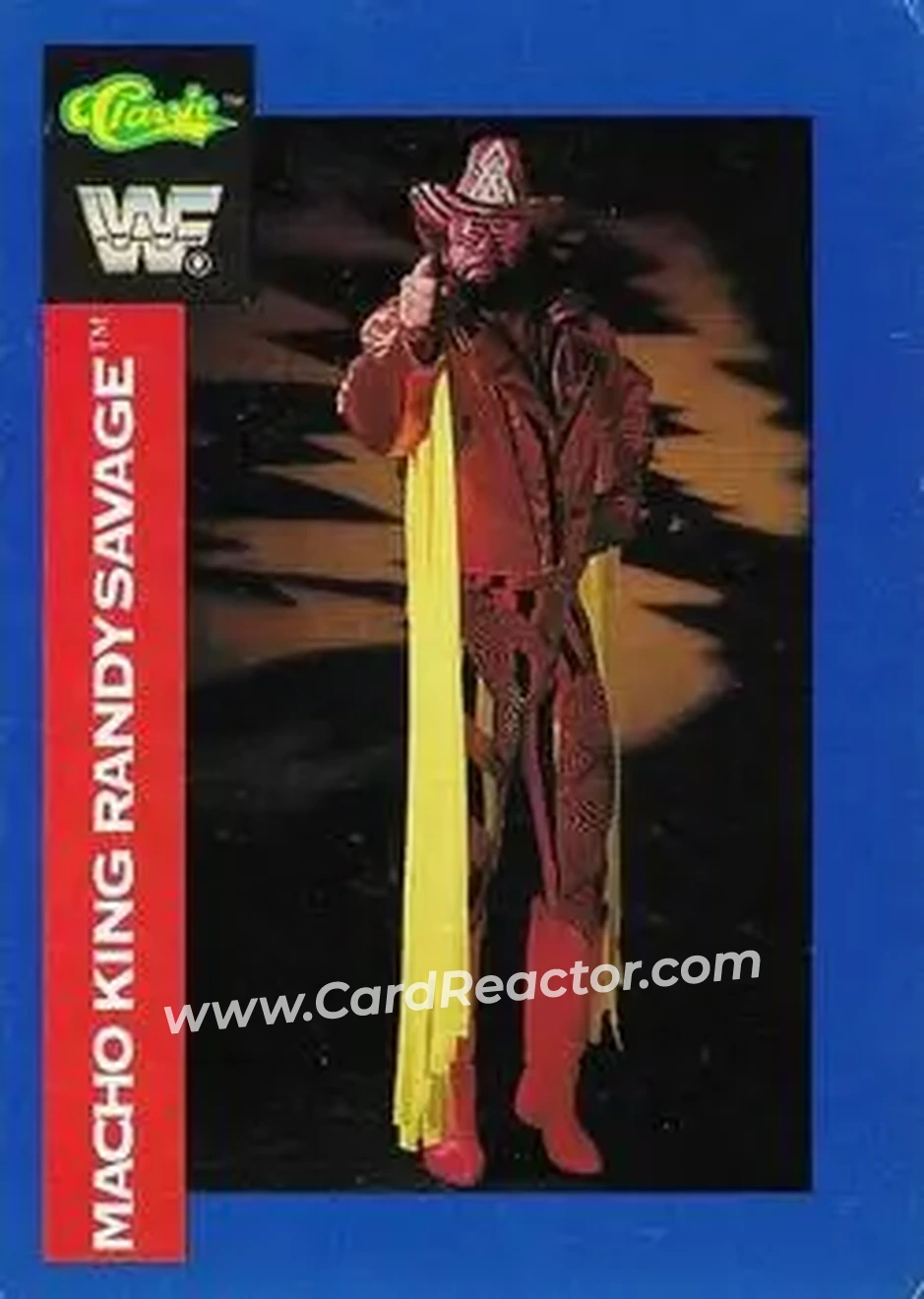 1991 Classic WWF Superstars #134 - "Macho King" Randy Savage