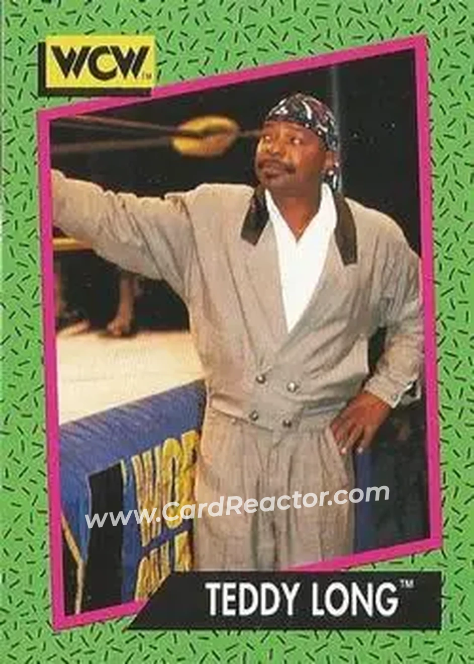 1991 Impel WCW #152 - Teddy Long