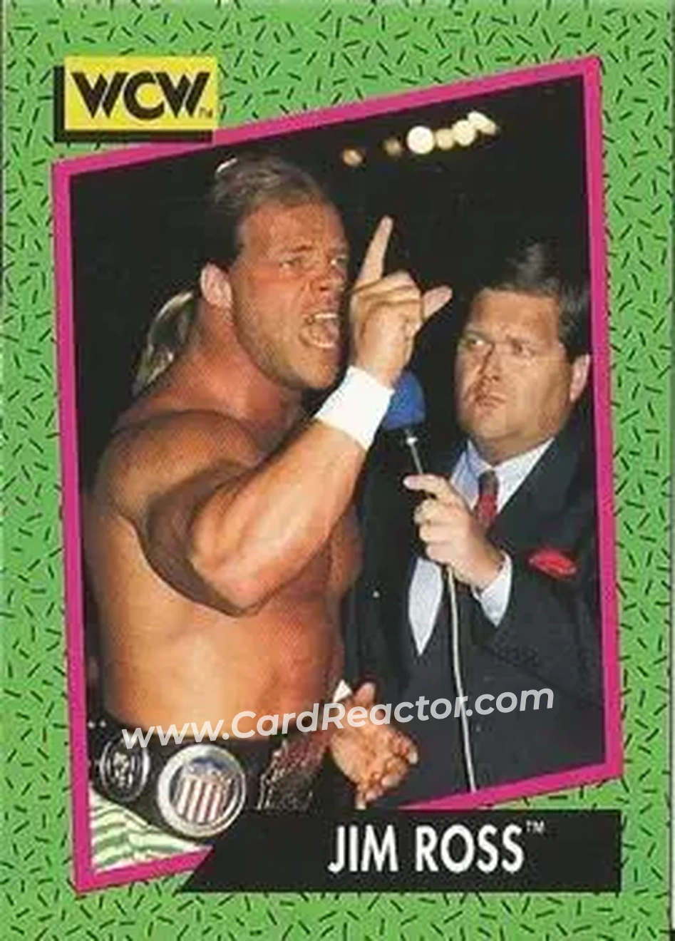 1991 Impel WCW #155 - Jim Ross