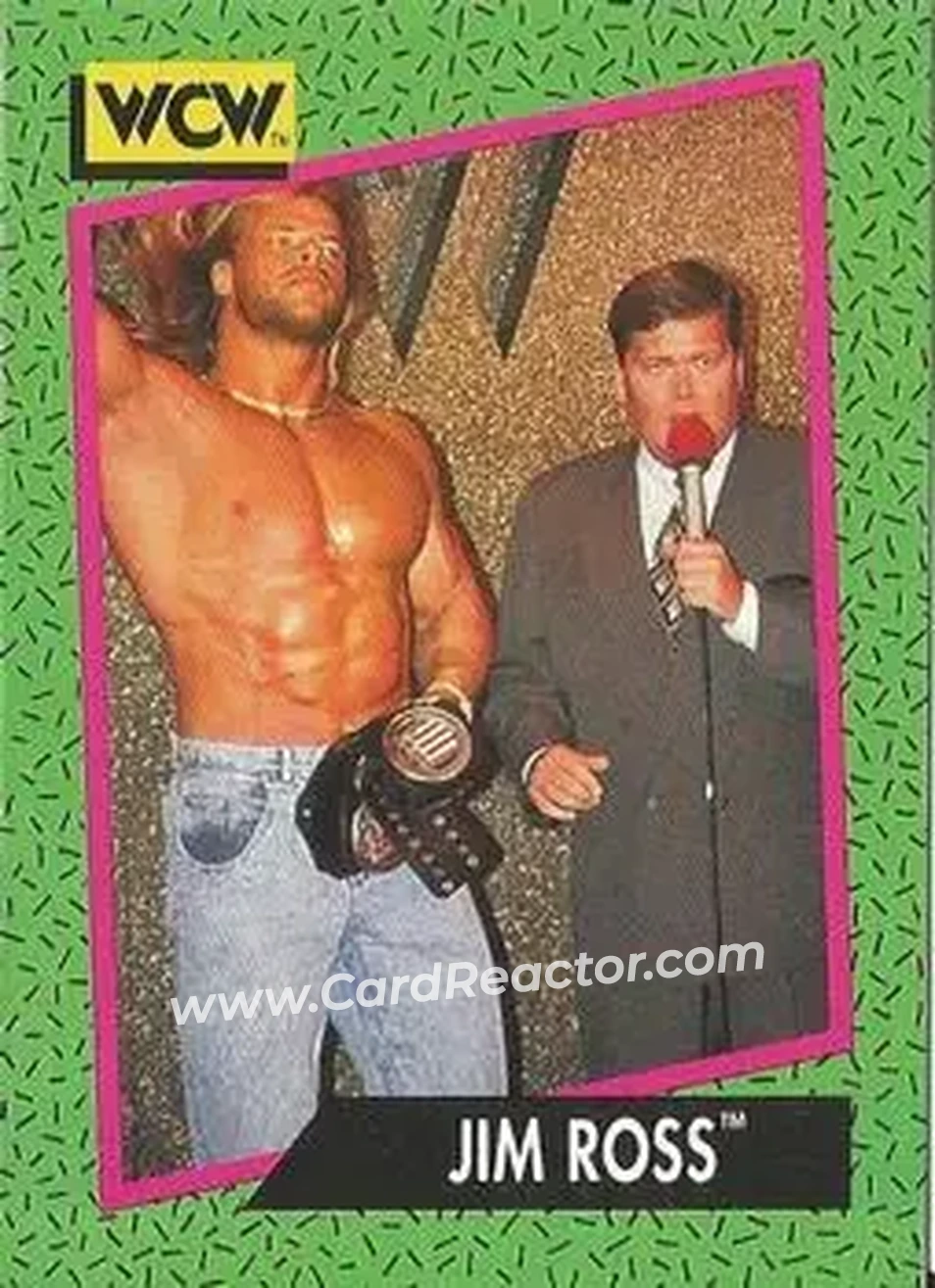 1991 Impel WCW #156 - Jim Ross
