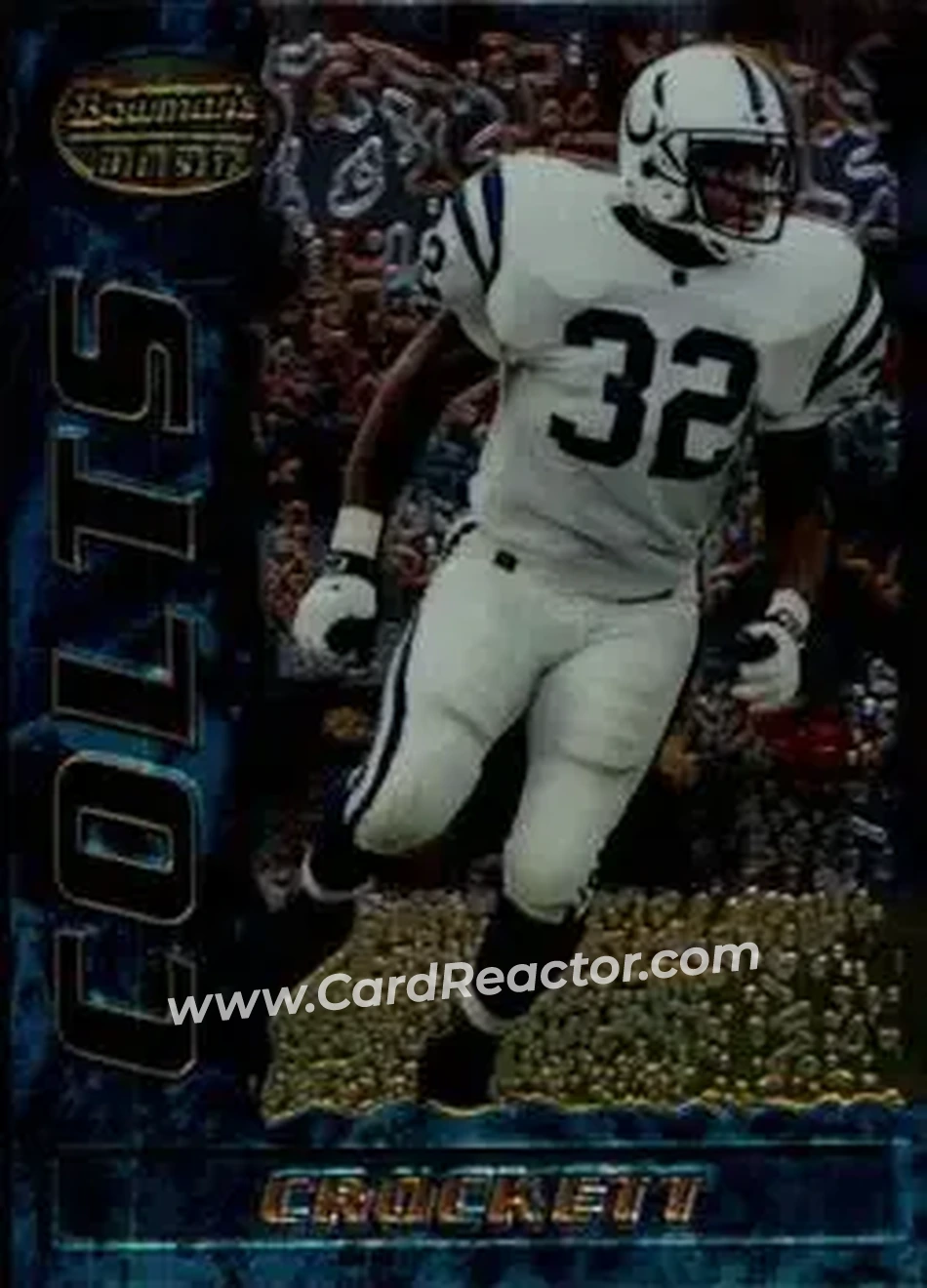 1995 Bowman's Best #79 - Zack Crockett - Indianapolis Colts