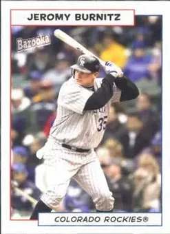 2005 Bazooka feature card