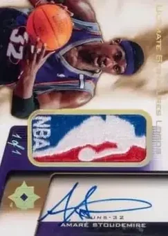 2004-05 Upper Deck Ultimate Collection - Signature Logos #USL-AS - Amar'e Stoudemire - Phoenix Suns