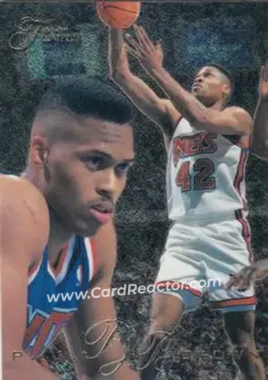 1995-96 Flair #83 - P.J. Brown - New Jersey Nets - Front