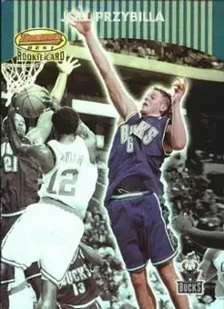 2000-01 Bowman's Best #109 - Joel Przybilla - Milwaukee Bucks