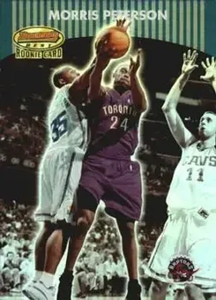 2000-01 Bowman's Best #121 - Morris Peterson - Toronto Raptors