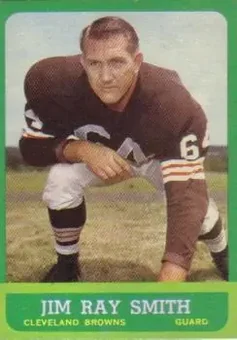 1963 Topps #18 - Jim Ray Smith - Cleveland Browns