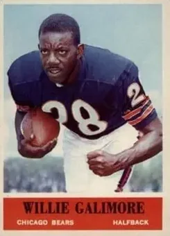 1964 Philadelphia #19 - Willie Galimore - Chicago Bears
