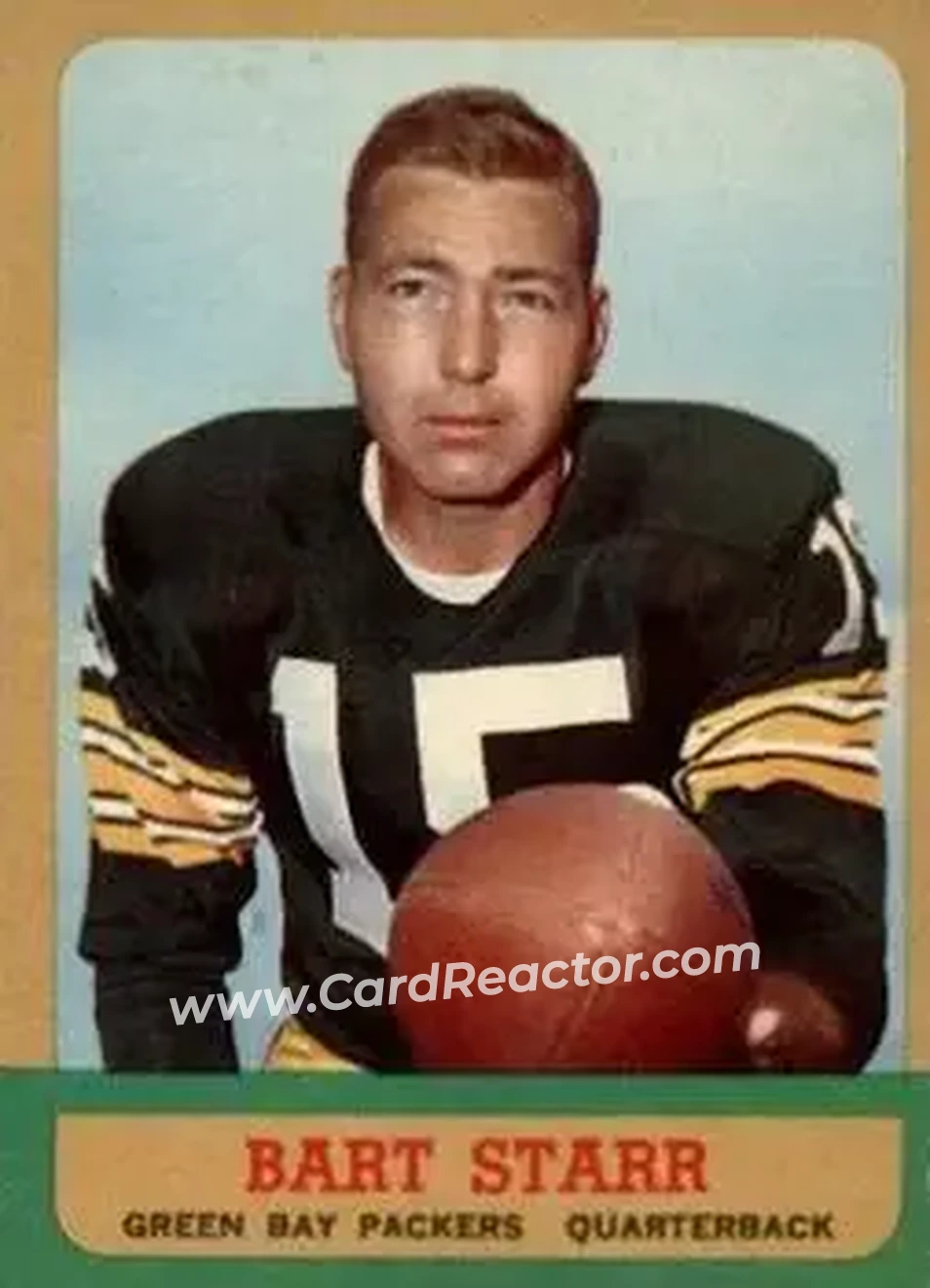 1963 Topps #86 - Bart Starr - Green Bay Packers