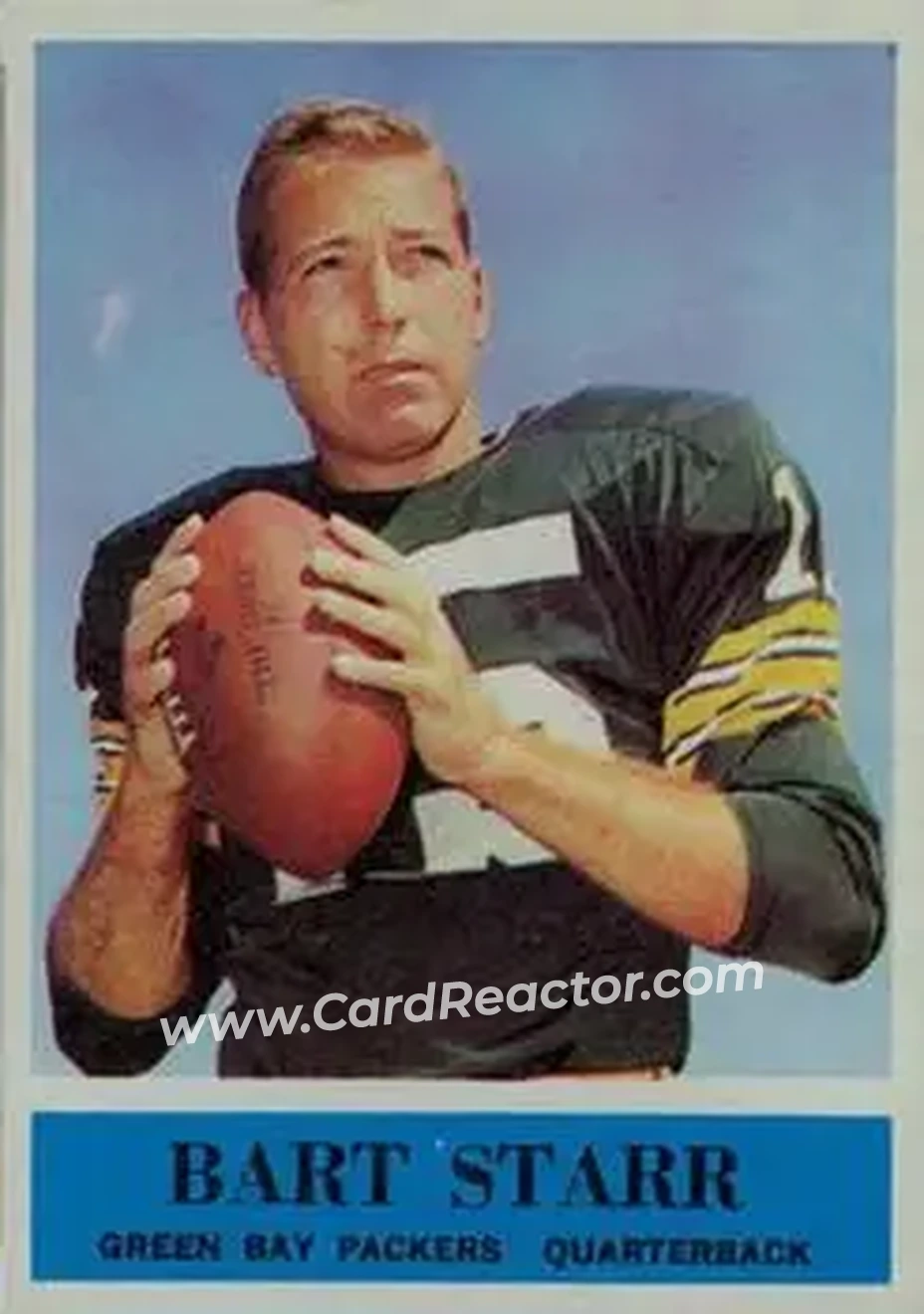 1964 Philadelphia #79 - Bart Starr - Green Bay Packers