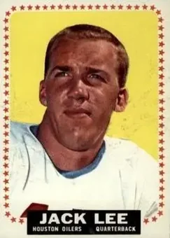 1964 Topps #78 - Jack Lee - Houston Oilers