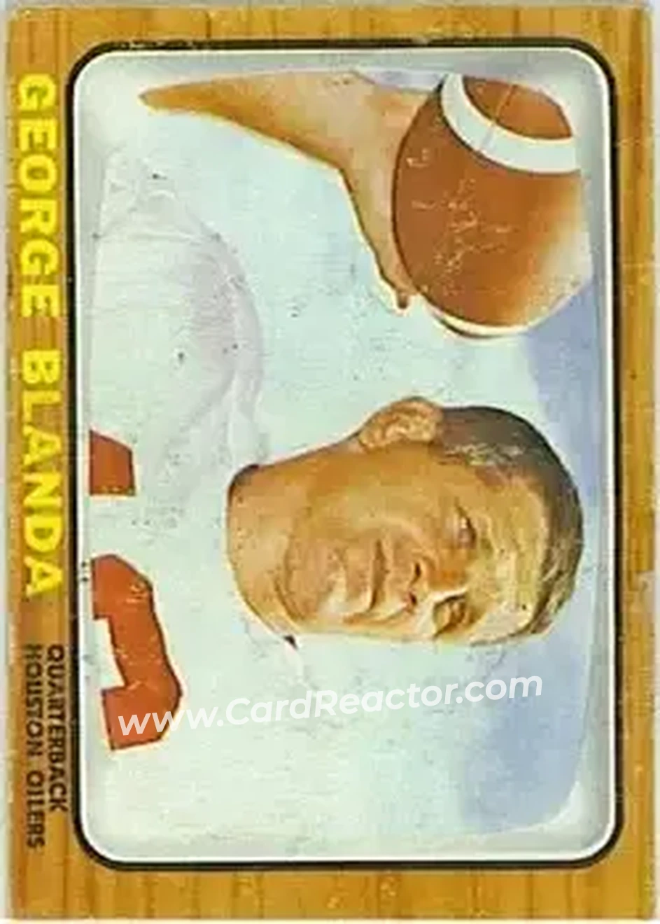1966 Topps #48 - George Blanda - Houston Oilers